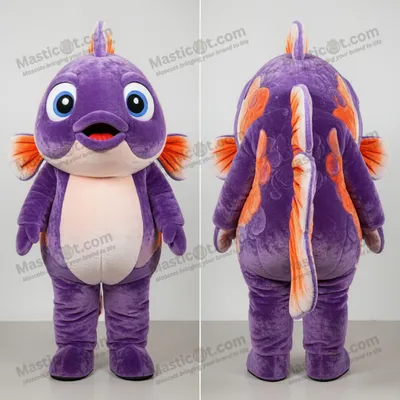 Immagine prodotto di Costume MASTICOT Gonfiabile di Pesce Rosso Viola