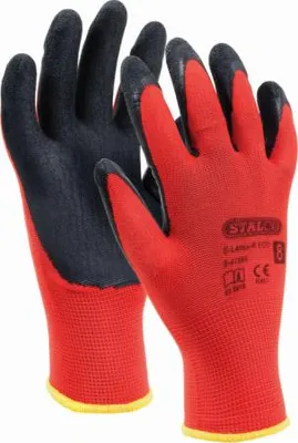 Obrázok produktu pre STALCO Polyesterové rukavice S-Latex 6 12 párov