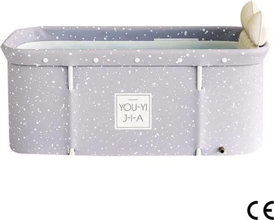 Produktbild von Famanu Faltbare Badewanne - Tragbare mobile Badewanne für Erwachsene und Kinder