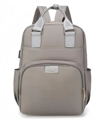 Produktbild von Wickeltasche Wickelrucksack Babytasche - Wasserdicht - Isolierte Flaschentaschen - Großes Fassungsvermögen - Für Reisen und Kinderwagen