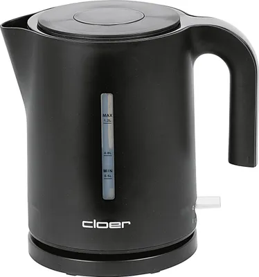 Zdjęcie produktu dla cloer CLO 4120 Wasserkoch.1,2l.sw. 306235 4004631009315