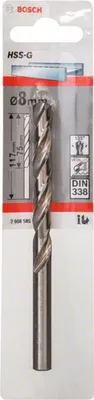 Zdjęcie produktu dla Bosch 2 608 585 932, Wiertarka, Wiertło spiralne, 8 mm, 117 mm, Metal, 8 mm