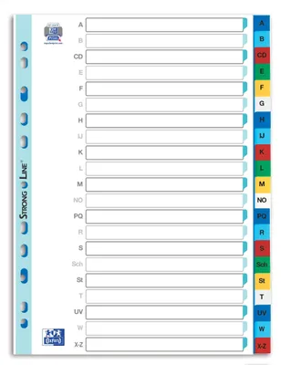 Obrázek produktu pro Oxford 100204736, Vícebarevný, Bílá, Polypropylen (PP), A4, 230 g/m², 225 mm, 297 mm