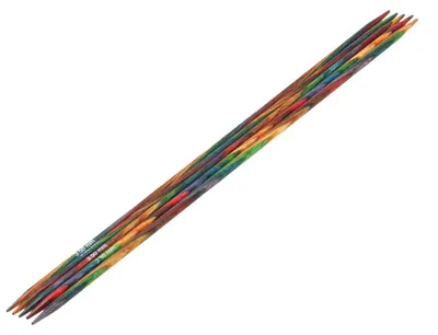 Produktbild von Lana Grossa Strumpfstricknadel Design-Holz 20-3,5 | Multicolor