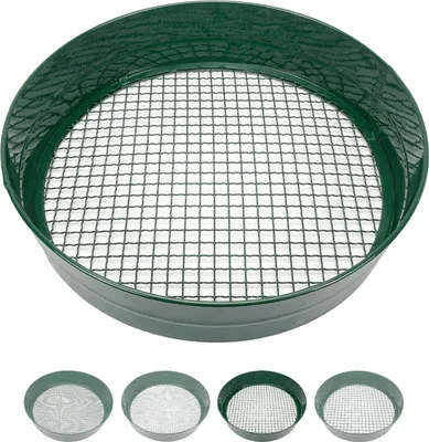 Produktbild von Runde Gartenluftsieb 33cm Durchmesser robust