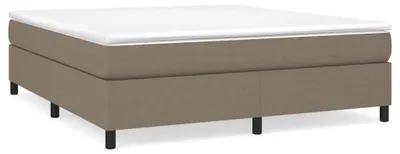 Produktbild von vidaXL Boxspringbettgestell Taupe 180x200 cm Stoff