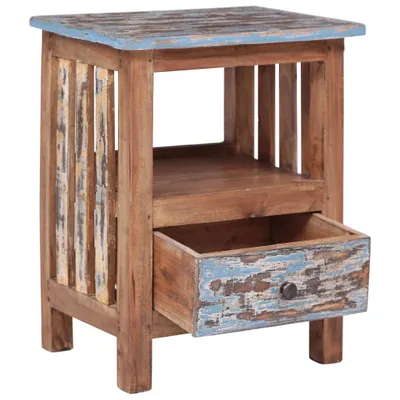 Immagine prodotto di Comodino 41x30x50 cm in Legno Massello di Mogano
