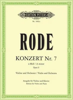 Produktbild von Konzert a-Moll Nr.7 für Violine und Orchesterfür Violine und Klavier