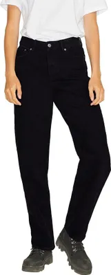 Image de Jack & Jones Seville, jean ample, modèle JJXX, couleur noire, taille 27/32, pour femme, couleur noire, taille 27