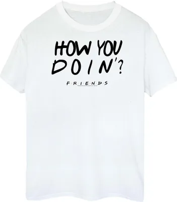 Produktbild von Friends - "How You Doin?" T-Shirt für Damen BI48091 (S) (Weiß)