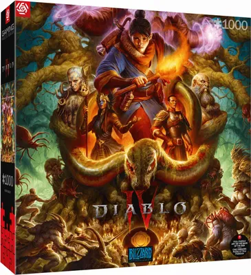 Produktbild von Diablo IV Horadrim Puzzle - 1000 Teile - ENG Edition