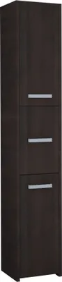Obrázek produktu pro Koupelnová skříňka 3 dveře Koupelnová skříňka Vysoká skříňka Koupelnový nábytek skříňka Moderní 170x40c, barva:wenge