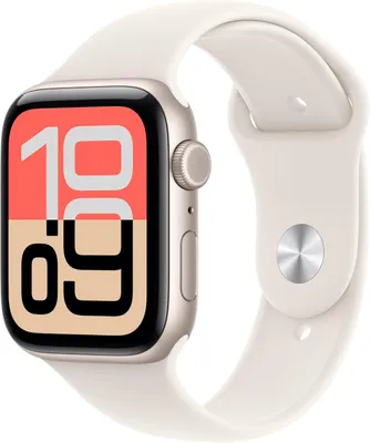 Produktbild von Apple Watch SE 3 GPS + Cellular 44 mm Smartwatch mit Fitness und Schlaftracking Herzfrequenzmesser Always On Display Wasserschutz