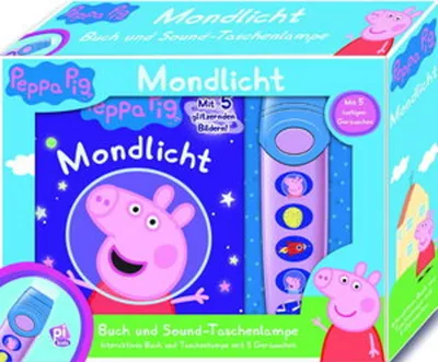 Obrázok produktu pre Peppa Pig - Pop-Up-Buch mit Taschenlampe - Bilderbuch mit 5 lustigen Geräuschen