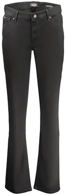 Produktbild von Schwarze Damen Jeans: Mittlere Leibhöhe & Gerader Schnitt für Stil