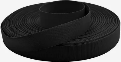 50m Ripsband schwarz