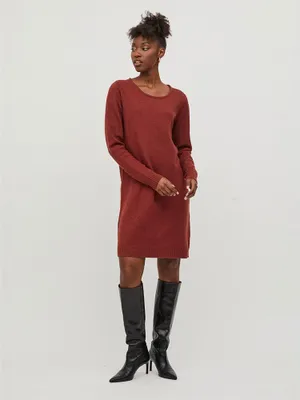 Produktbild von Vila Ril 14042768 Langarmkleid Braun XS Frau Braun XS
