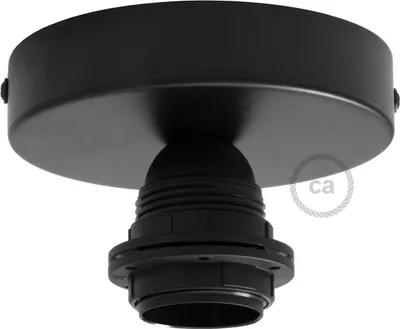 Image de Fermaluce Metal avec douille filetée E27, point lumineux en métal