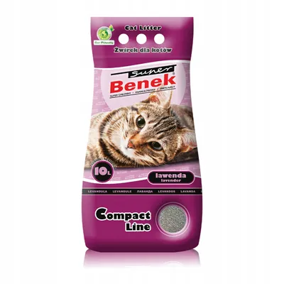 Zdjęcie produktu dla Super Benek Compact Zapachowy Lawenda (ciemny fiolet) 10L