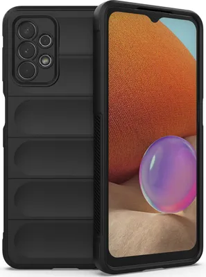 Image de Etui Samsung A32 5G, Etui de protection anti-choc en TPU Silicone pour Samsung Galaxy A32 5G noir