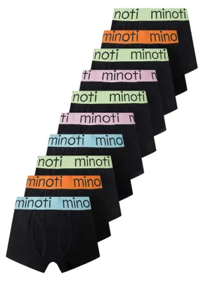 Obrázek produktu pro Minoti - boxerky pro chlapce (balení po 10 kusech) MN324 (152-158) (černé)