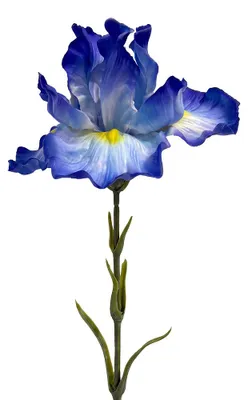 Produktbild von Clayre & Eef Kunstblume Blau Kunststoff