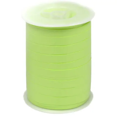 Produktbild von Geschenkband Ringelband 10mm x 250m Rolle Hellgrün