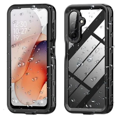 Produktbild von ShellBox – wasserdichte IP68-Hülle für Samsung Galaxy A17 5G / A17 4G – schwarz