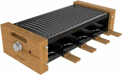 Produktbild von Grillpfanne Cecotec Cheese&Grill 8200 Wood Black 1200 W