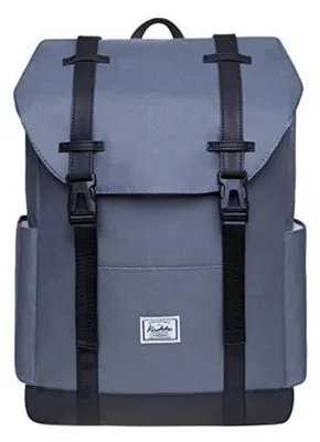 Productafbeelding van Laptoprugzak, 22 liter, grijs, 30x16x43 cm, geschikt voor laptops tot 14 inch