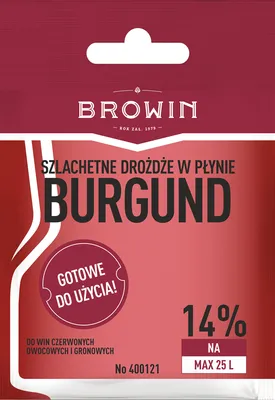 Produktbild von Browin 400121 Weinhefe Burgund ohne vorherige Vermehrung 20 ml