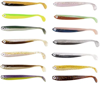 Produktbild von Zeck Hänels Zandergummi 12cm - 3 Gummifische, Zeck Farbe:Purple Chartreuse