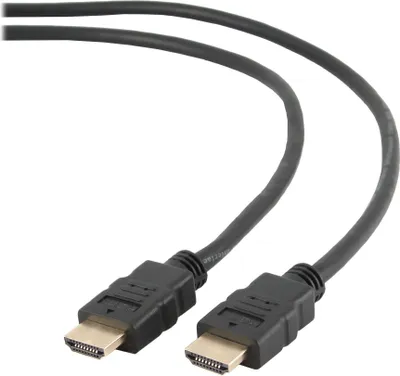 Obrázok produktu pre Gembird 1.8m HDMI M/M, 1,8 m, Typ HDMI (štandard), Typ HDMI (štandard), 10 Gbit/s, Čierna
