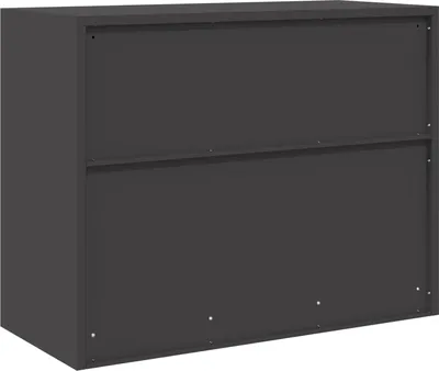 Obrázek produktu pro Úložná skříňka Černý 90 x 40 x 70 cm Ocel