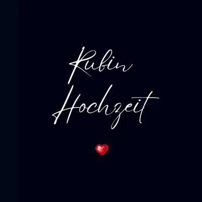 Produktbild von Gästebuch "Rubin Hochzeit"- Premium Gästebuch Blanko