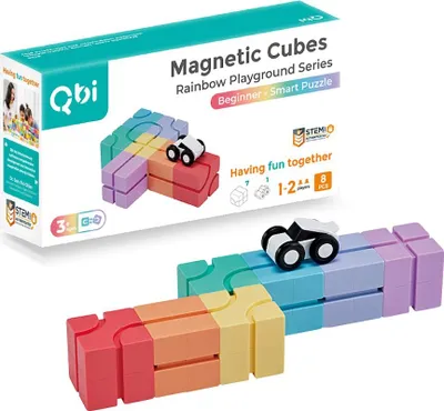 Immagine prodotto di Mattoncini magnetici Qbi Beginner - Smart Puzzle