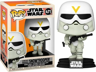 Productafbeelding van Star Wars - Snowtrooper Concept Series 471 - Funko Pop! - Vinyl figuur