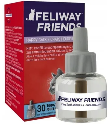 Immagine prodotto di Ceva Feliway Friends, ricarica feromonale per gatti, 48 ml