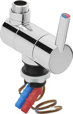 Zdjęcie produktu dla Bateria prysznicowa Trend A Ø27 mm chrom do głowicy prysznicowej przyczepa kempingowa kamper