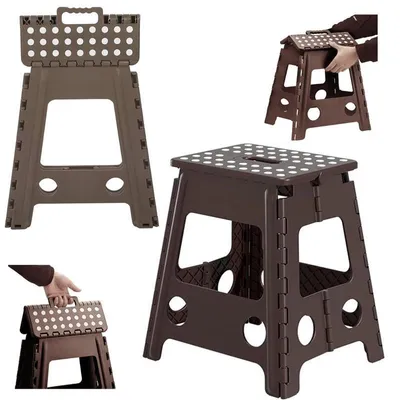 Produktbild von Klapphocker 40 cm, robust, große, rutschfeste Beine