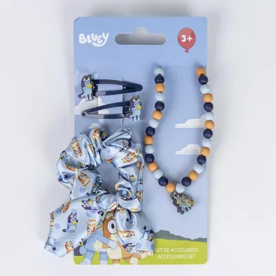 Image de Bluey Character Collier et set d'accessoires pour cheveux
