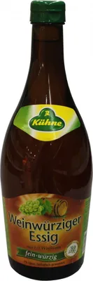 Produktbild von Kühne Weinwürziger feiner Essig mit 5 Prozent Säuregehalt 750ml