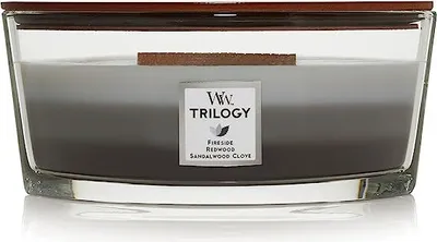 Image de WoodWick - Warm Woods Trilogy Ship - Warm Candle 453.6g