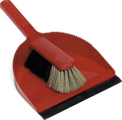 Produktbild von Nölle Profi Brush Kehrgarnitur mit roter Haarmischung für Reinigung | 1 Stück