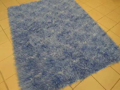 Produktbild von Flikato Teppich, Blau, 200 x 150 cm, aus 100% Polyester, gewebt, strapazierfähig