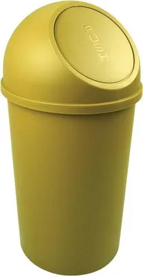 Obrázok produktu pre Odpadkový kôš 25 l plastový s posuvným vekom žltý