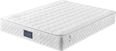 Image de Matelas à ressorts 140x200 cm, matelas mousse froide 7 zones, ressorts ensachés, 100%  Oeko-Tex, matelas matelassé en microfibre, fermeté H3, hauteur 25 cm