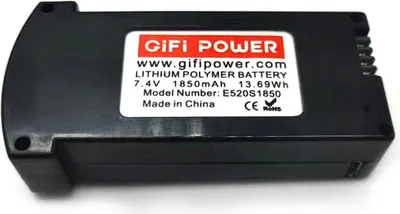 Obrázek produktu pro 7,4 V 1850 mAh LiPo baterie příslušenství Náhradní baterie pro každou kvadrokoptéru E520 E520S
