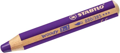 Produktbild von Stabilo Woody 3in1 Buntstift Violett 880/385