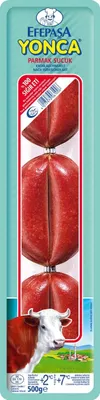 Produktbild von Efepasa Yonca Parmak Sucuk 500g Knoblauch-Wurst nach türkischer Art Rindfleisch